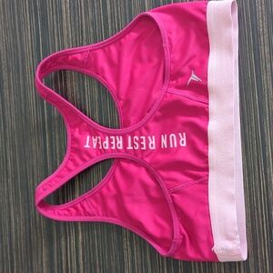 Neon pink, Old Navy sports bra